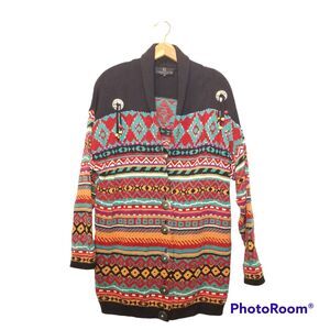 Vintage 90s Women's Western Coat Sz L Barn Ranch Prairie by Carole Little